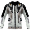 Native Cowboy Jacket No4 Cosplay 3D Over Printed Unisex Deluxe Hoodie ML