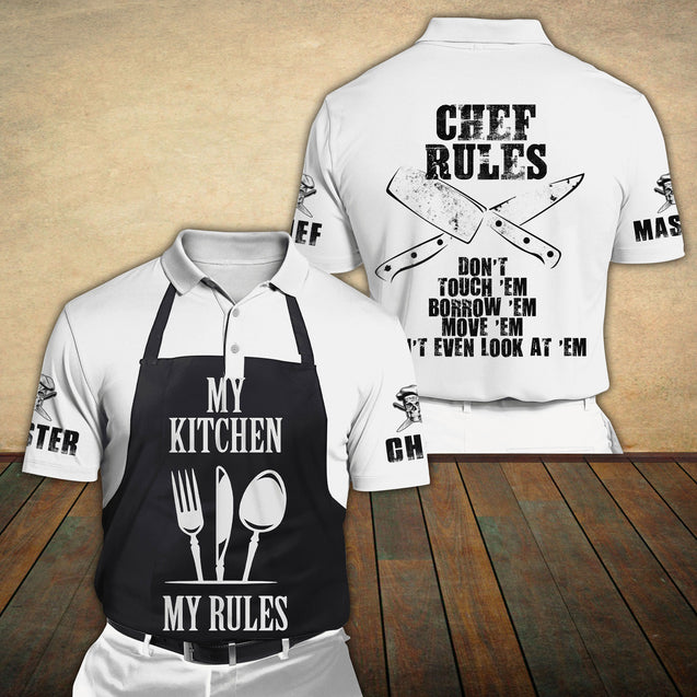 Master Chef 3D All Over Printed Unisex Shirts