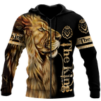 King Lion 3D All Over Printed Unisex Shirts