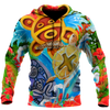 Puerto Rico Summer Sol Taino Shirt QB06232001-Apparel-TQH-Hoodie-S-Vibe Cosy™