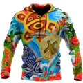 Puerto Rico Summer Sol Taino Shirt QB06232001-Apparel-TQH-Hoodie-S-Vibe Cosy™