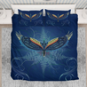 Tui bird with silver fern bedding set-Bedding-PL8386-Twin-Vibe Cosy™