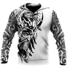 Love Viking tattoos 3D all over printed for man and women-Apparel-PL8386-Hoodie-S-Vibe Cosy™