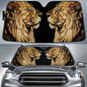 Lion auto sun shade baby in car