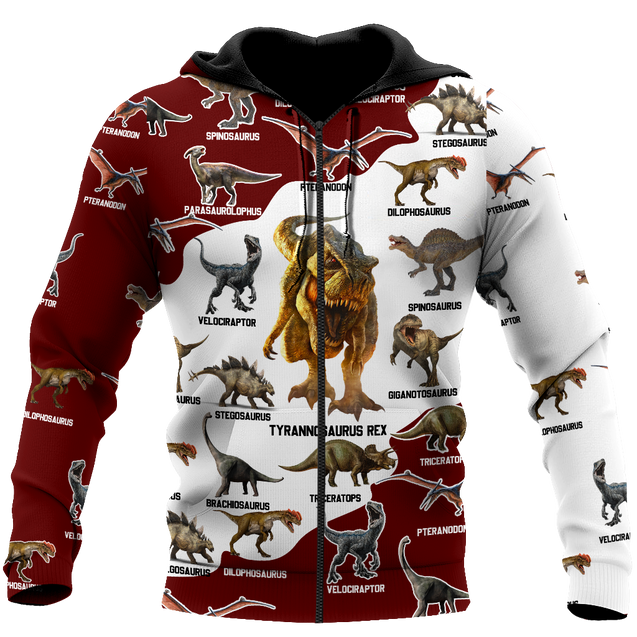 Red dinosaurs 3d hoodie shirt for men and women HG92602