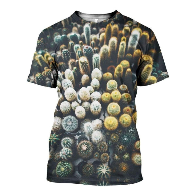 3D All Over Printed Many Cactus Shirts-Apparel-NTH-T-Shirt-S-Vibe Cosy™