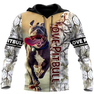 Pitbull 3d hoodie shirt for men and women TNA11032005