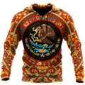 Mexican Aztec 3D All Over Printed Shirts For Men and Women QB07032004