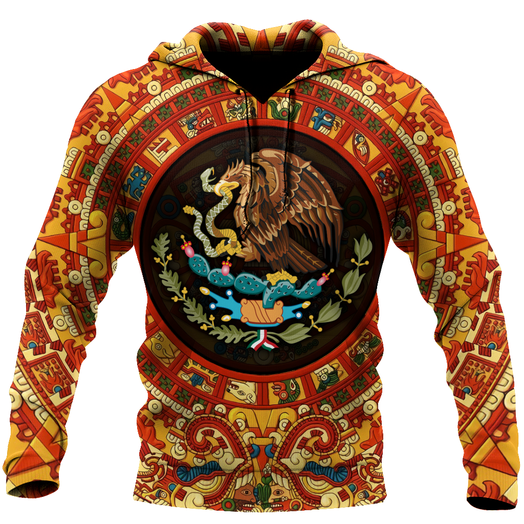 Mexican Aztec 3D All Over Printed Shirts For Men and Women QB07032004