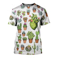 3D All Over Printed Beautiful Succulents Shirts And Shorts-Apparel-NTH-T-Shirt-S-Vibe Cosy™