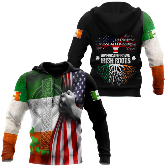 Irish St.Patrick day 3d hoodie shirt for men and women TNA10262004
