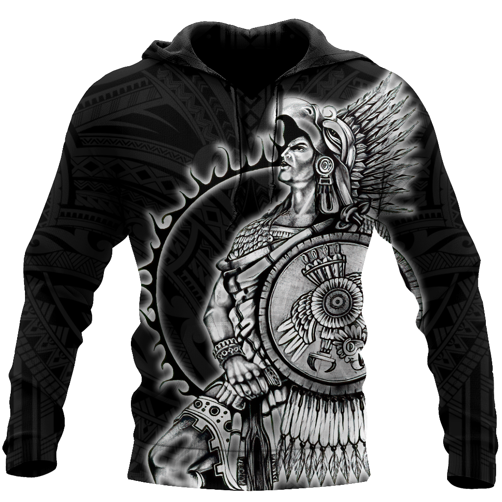 Mexican Aztec Warrior 3D All Over Printed Shirts DQB07162001