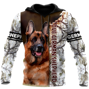 German shepherd 3d hoodie shirt for men and women TNA11032007