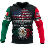 American Grown With Mexican Roots 3D All Over Printed Shirts For Men and Women QB06112003