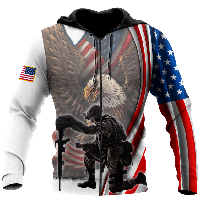 If You Haven't Risked Coming Home Under A Flag US Veteran 3D All Over Printed Shirts For Men and Women