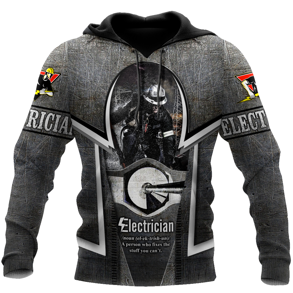 Premium Unisex All Over Printed Electrician Shirts MEI