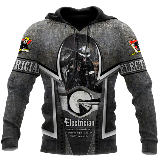 Premium Unisex All Over Printed Electrician Shirts MEI