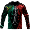 Mexican Aztec Skull 3D All Over Printed Shirts For Men and Women DQB07222006