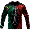 Mexican Aztec Skull 3D All Over Printed Shirts For Men and Women DQB07222006