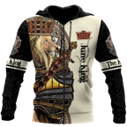 June King Lion 3D All Over Printed Unisex Shirts