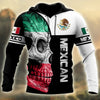 Mexican Skull 3D All Over Printed Shirts For Men and Women DQB10102001