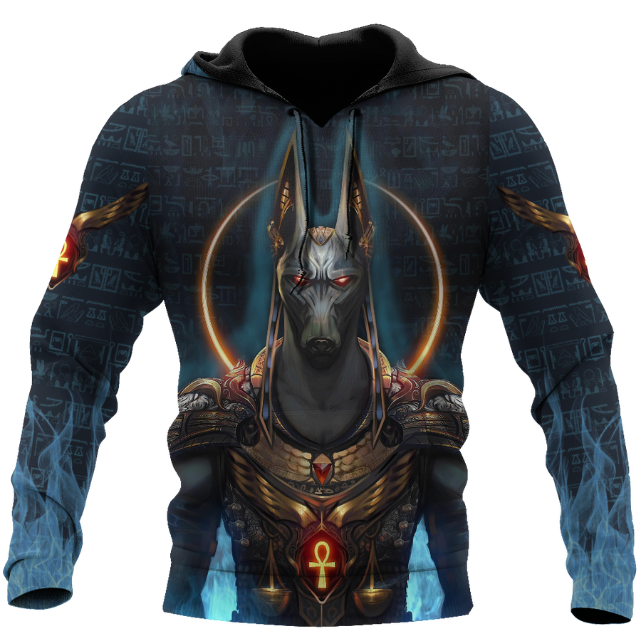 Anubis Face Egypt 3D printed shirts for men and women