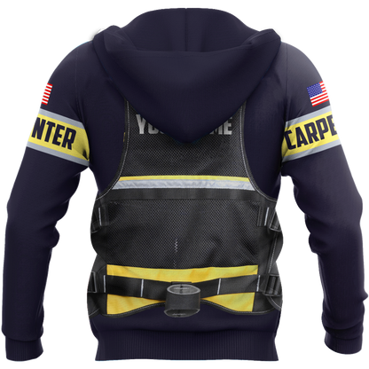 Carpenter Customize Name 3D Unisex Shirts DL20302008