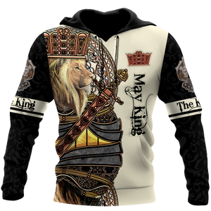 May Black King Lion  3D All Over Printed Unisex Shirts