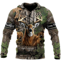 Deer Hunter 3D All Over Print Hoodie DQB08182001