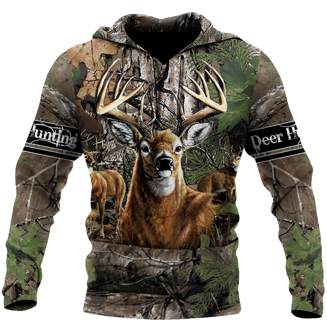 Deer Hunter 3D All Over Print Hoodie DQB08182001