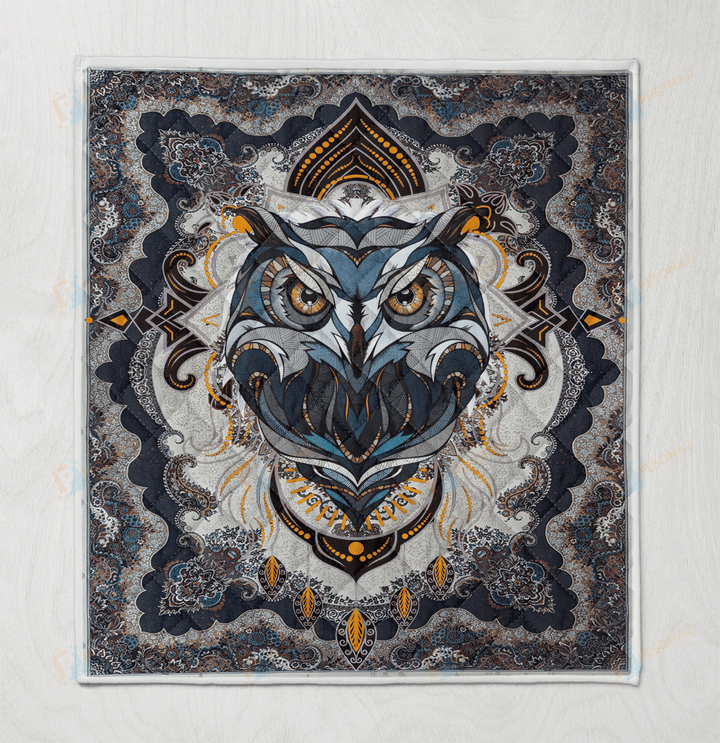 Native American 3D All Over Printed Quilt