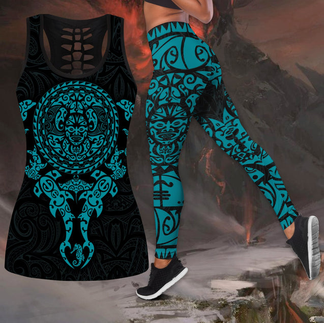 Maori tangaroa tank top & leggings outfit for women HHT20072001-Apparel-PL8386-S-S-Vibe Cosy™