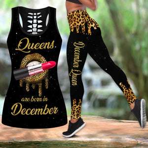 December-Queens Are Born In December Combo Tank Top + Legging DQB08082009