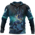 BEAUTIFUL DEER 3D ALL OVER PRINTED SHIRTS ANN231003-Apparel-PL8386-Hoodie-S-Vibe Cosy™