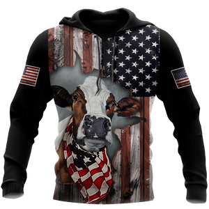 Cow 3d hoodie shirt for men and women TNA10262002