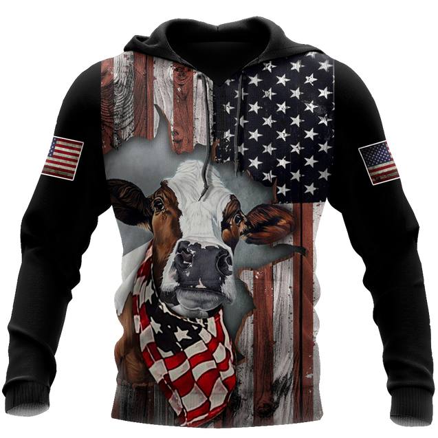 Cow 3d hoodie shirt for men and women TNA10262002