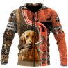 Dog Hunting Camo 3D All Over Print  Hoodie HHT17082003