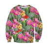 3D All Over Printed Beautiful Cactus flower Shirts-Apparel-NTH-Sweatshirt-S-Vibe Cosy™