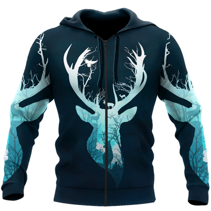 Deer Hunting 3D All Over Printed Shirts For Men LAM