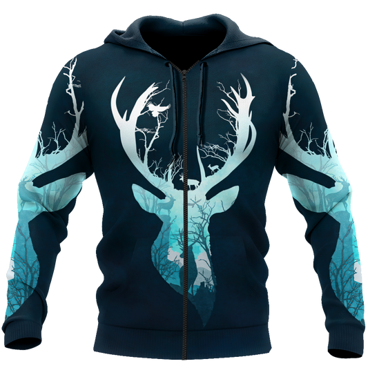 Deer Hunting 3D All Over Printed Shirts For Men LAM