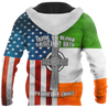 Irish By Blood American By Birth 3D All Over Printed Shirts For Men and Women DQB29102002