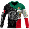 Mexican Aztec 3D All Over Printed Shirts For Men and Women