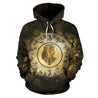 African Hoodie - Egyptian Cleopatra-ALL OVER PRINT HOODIES-HPArt-Men-S-Black-Vibe Cosy™