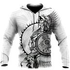 Mexican Aztec Warrior 3D All Over Printed Shirts DQB07162001-Apparel-TA-Hoodie-S-Vibe Cosy™