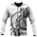 Mexican Aztec Warrior 3D All Over Printed Shirts DQB07162001-Apparel-TA-Hoodie-S-Vibe Cosy™