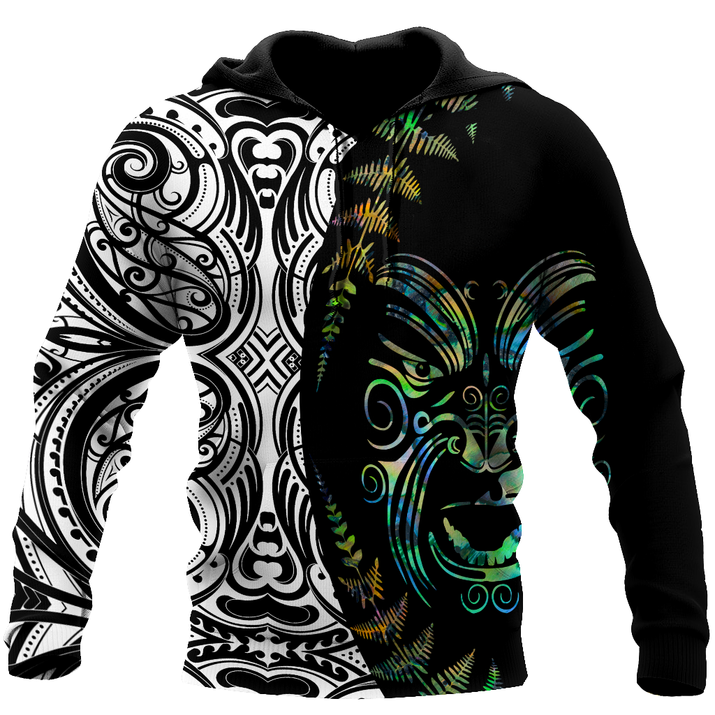 Maori paua shell 3d all over printed shirt and short for man and women HHT21072003-Apparel-PL8386-Hoodie-S-Vibe Cosy™