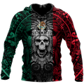 Mexican Aztec Warrior 3D All Over Printed Shirts For Men and Women QB07012004