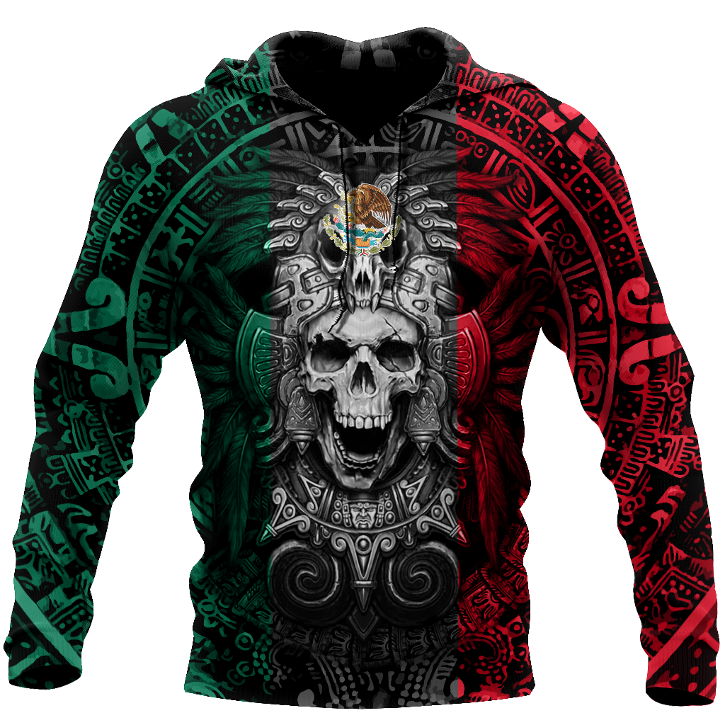 Mexican Aztec Warrior 3D All Over Printed Shirts For Men and Women QB07012004