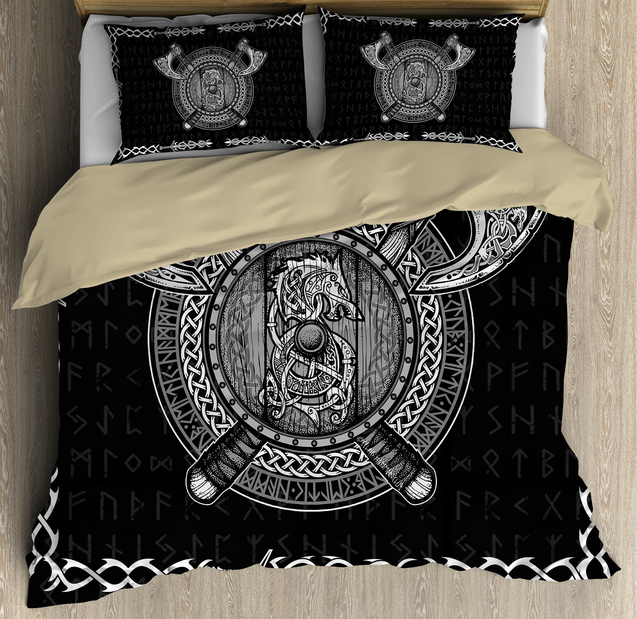 Awesome Fenrir Shield Bedding Set DA23092020-MEI