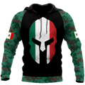 Mexican Coat Of Arm 3D All Over Printed Shirts For Men and Women TA09182002S